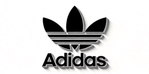 阿迪达斯Adidas体育品牌标志 - 三条纹经典图案