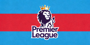 英超联赛Premier League标志 - 金色皇冠与狮子图案